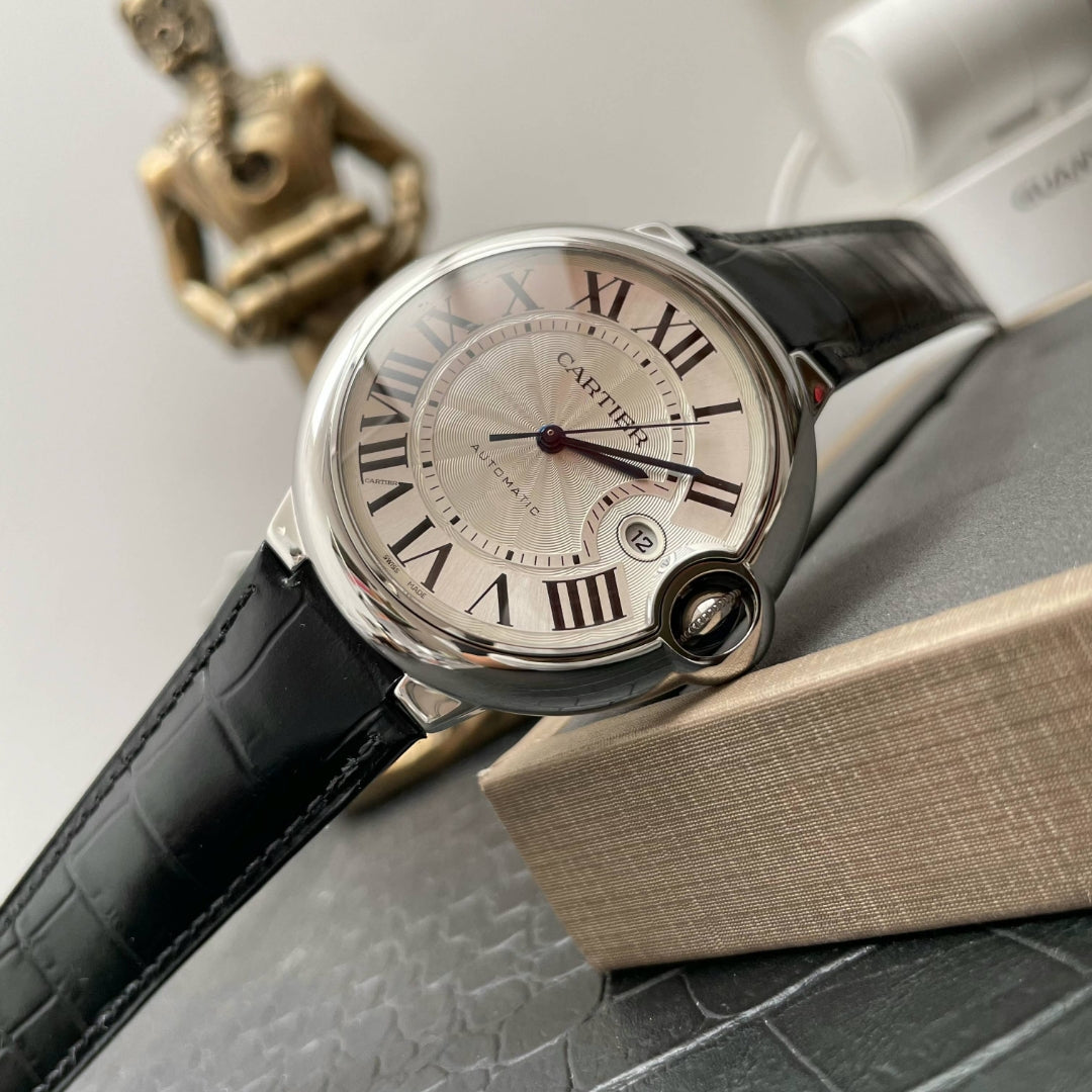 Ballon Bleu De Cartier 42MM WSBB0026 1:1 Migliore edizione AF Factory quadrante bianco