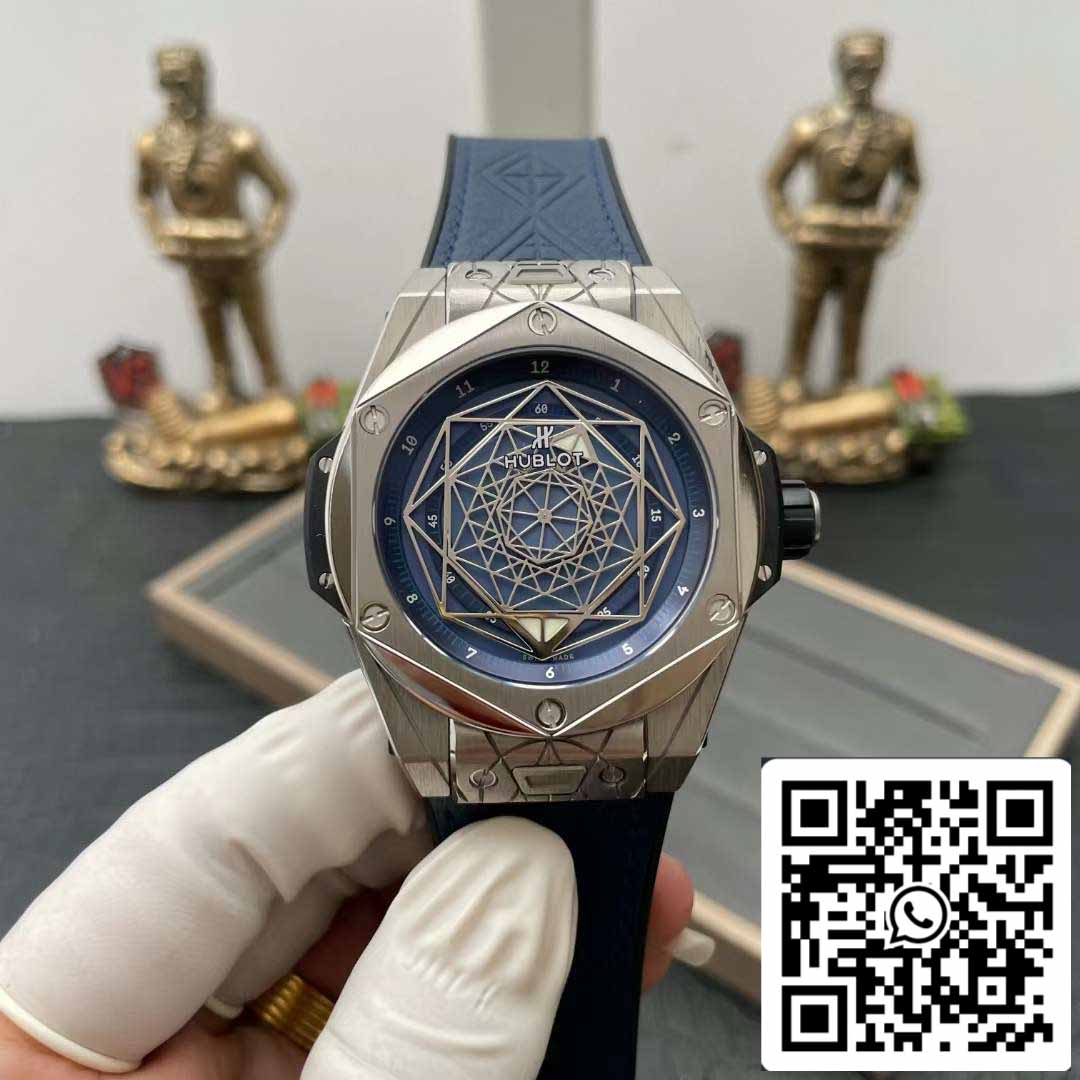 Hublot Big Bang 415.NX.1112.VR.MXM16 1:1 Migliore edizione WWF quadrante blu 