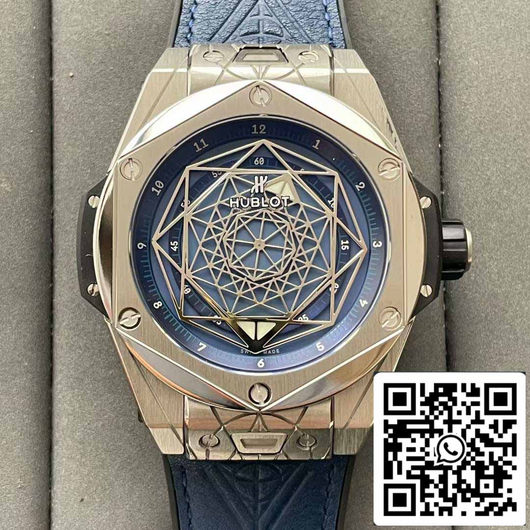 Hublot Big Bang 415.NX.1112.VR.MXM16 1:1 Migliore edizione WWF quadrante blu 