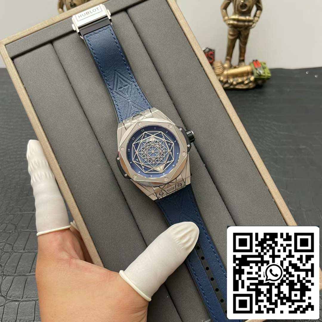 Hublot Big Bang 415.NX.1112.VR.MXM16 1:1 Migliore edizione WWF quadrante blu 