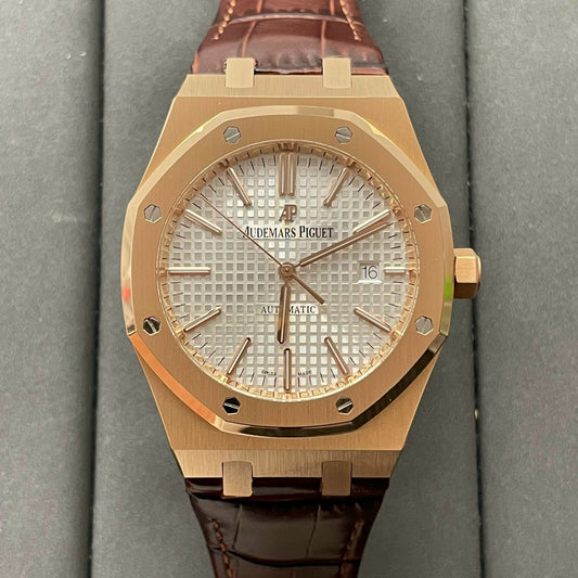 Audemars Piguet Royal Oak 15500OR.OO.D002CR.01 1:1 Mejor edición APS Factory V3 esfera negra 