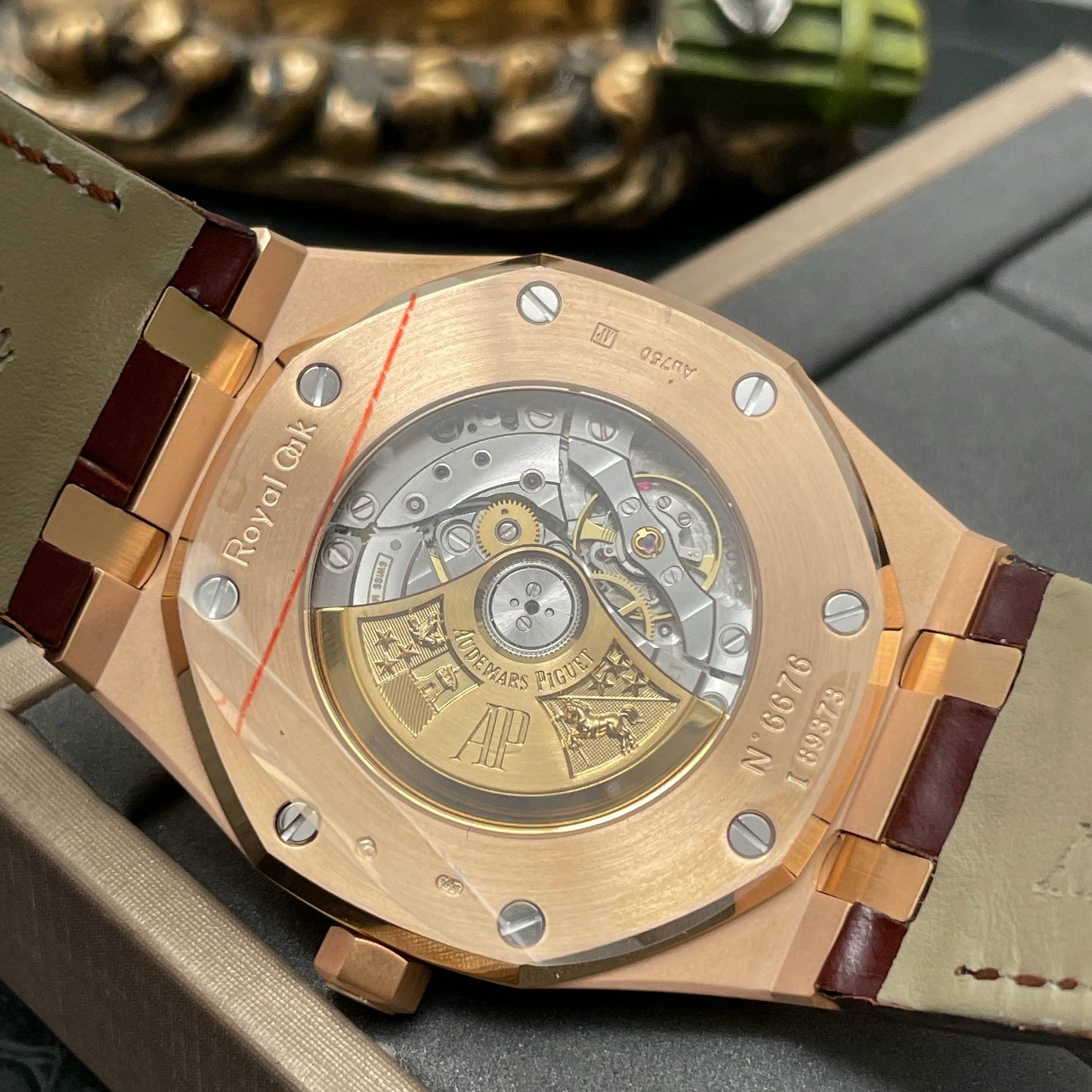 Audemars Piguet Royal Oak 15500OR.OO.D002CR.01 1:1 Mejor edición APS Factory V3 esfera negra 