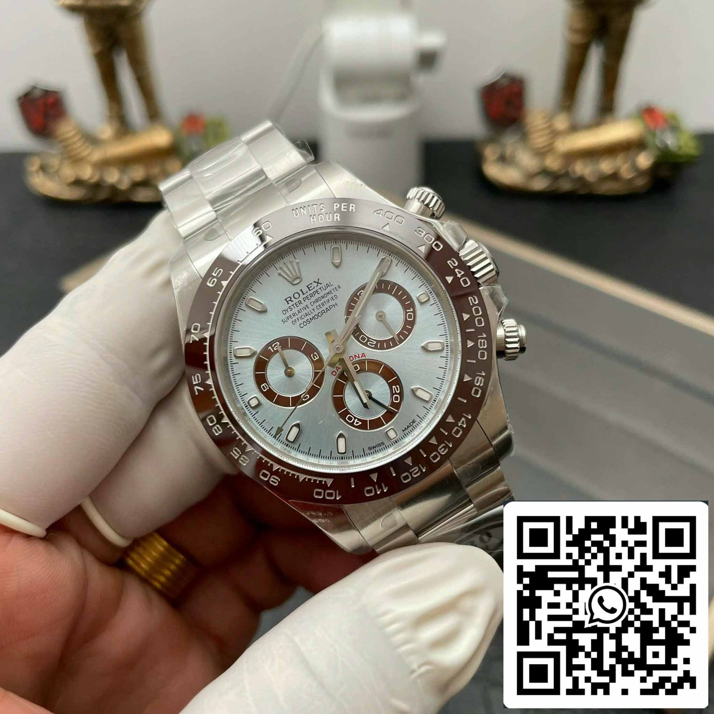 Rolex Cosmograph Daytona M116506-0001 1:1 Bisel de cerámica Clean Factory, la mejor edición 