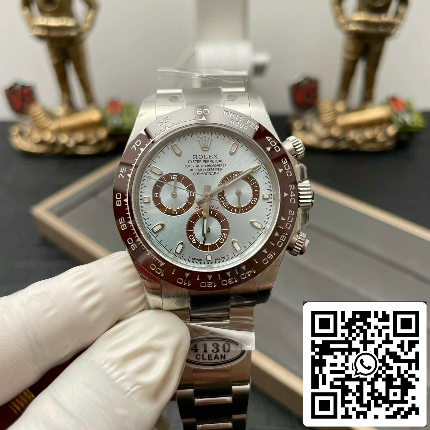 Rolex Cosmograph Daytona M116506-0001 1:1 Bisel de cerámica Clean Factory, la mejor edición 