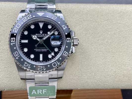 Rolex GMT Master II m126710grnr-0003 1:1 Mejor edición ARF Factory La más nueva correa Oyster 2024