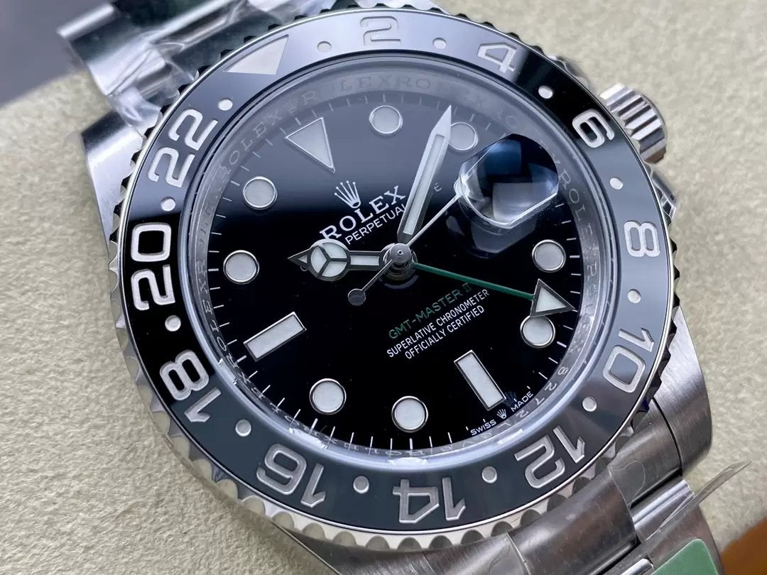 Rolex GMT Master II m126710grnr-0003 1:1 Best Edition ARF Factory Nuovo cinturino Oyster 2024