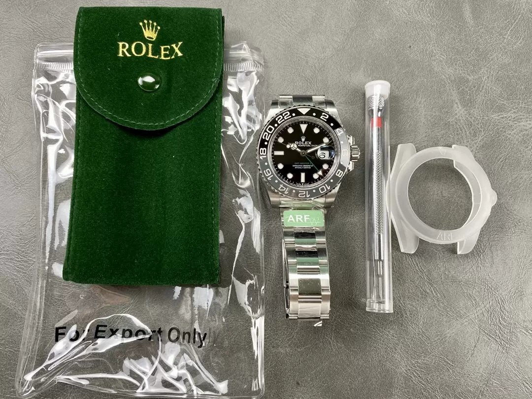 Rolex GMT Master II m126710grnr-0003 1:1 Best Edition ARF Factory Newest 2024 Oyster Strap