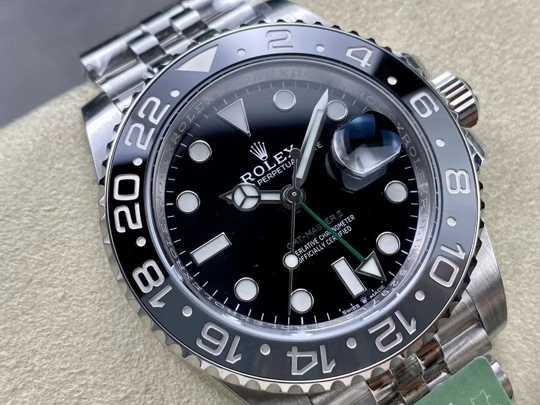 Rolex GMT Master II m126710grnr-0003 1:1 Mejor edición ARF Factory La más nueva correa Jubilee 2024