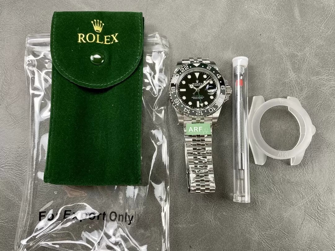 Rolex GMT Master II m126710grnr-0003 1:1 Mejor edición ARF Factory La más nueva correa Jubilee 2024