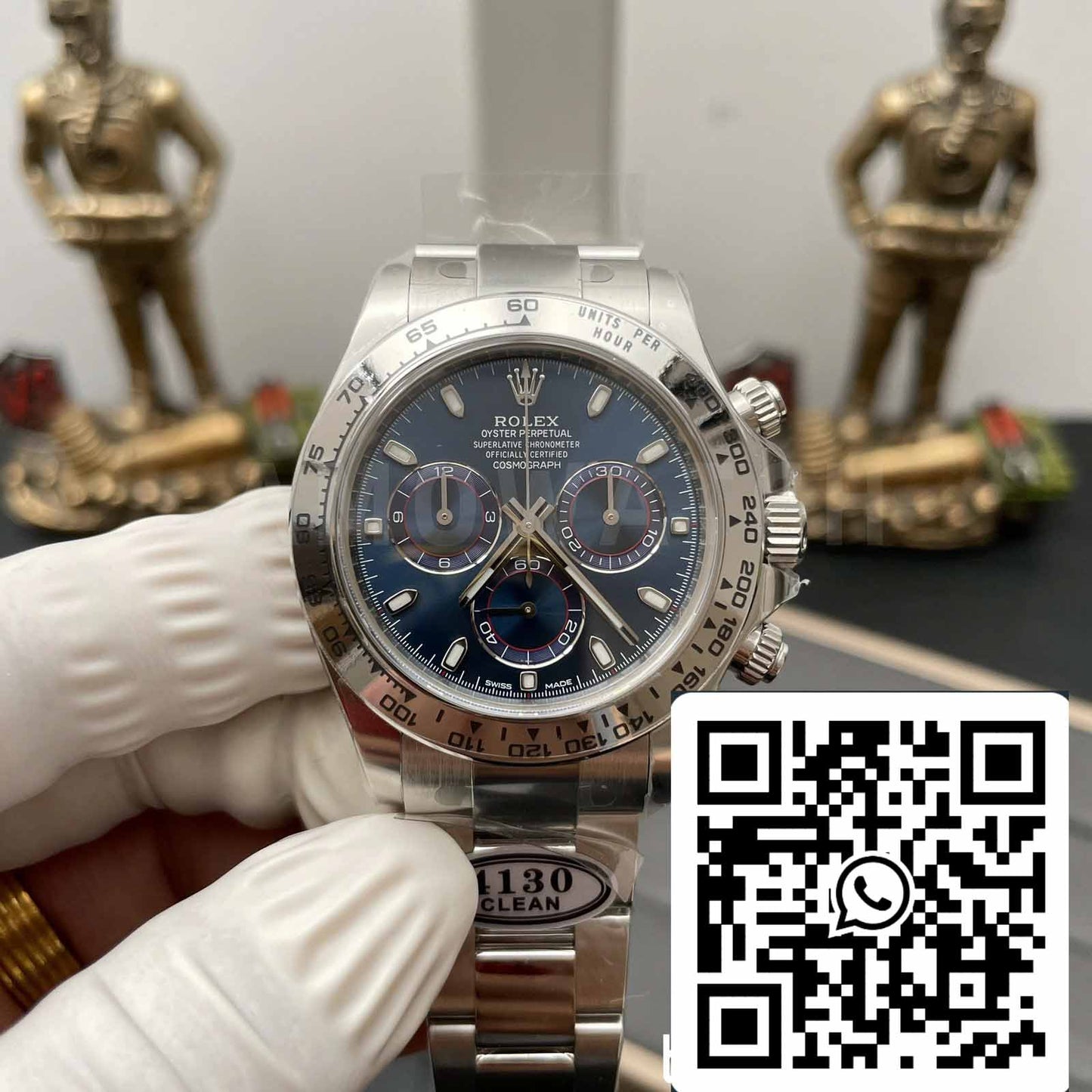 Rolex Cosmograph Daytona 116509-78599 1:1 Best Edition Clean Factory Blue Dial