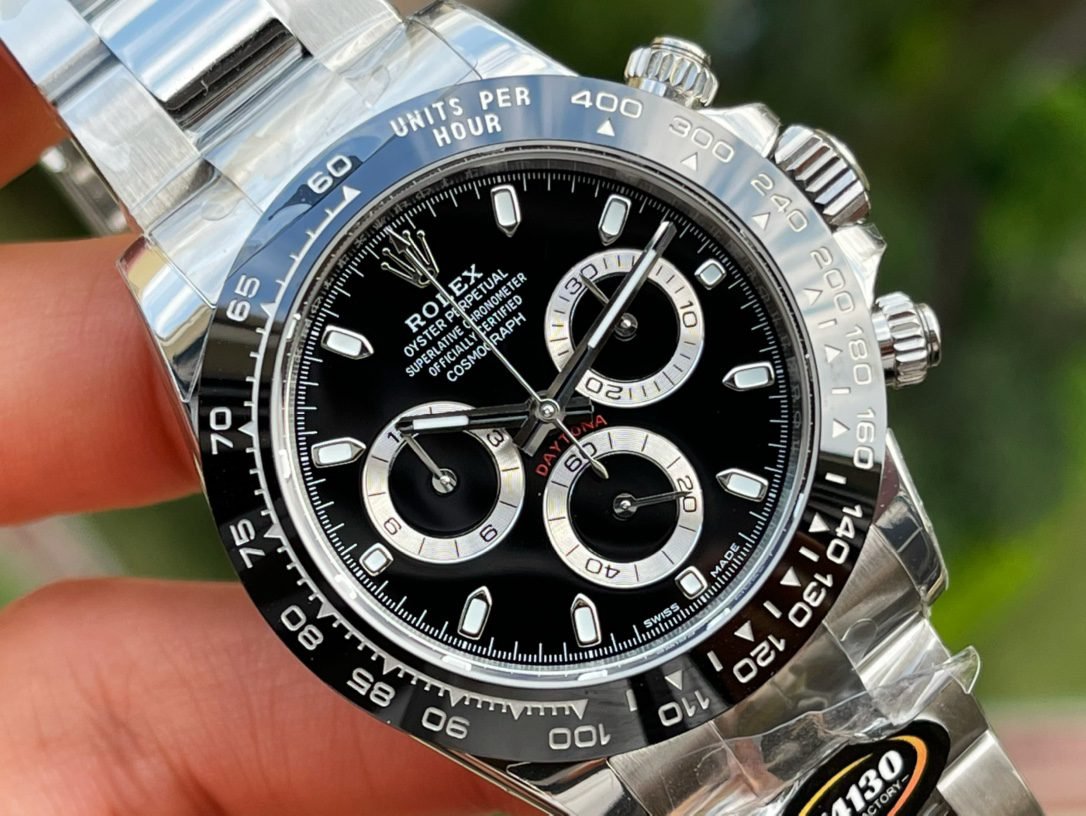 Réplica Rolex Daytona m116500ln-0002 Mejor Edición BT Factory Black Daytona Panda