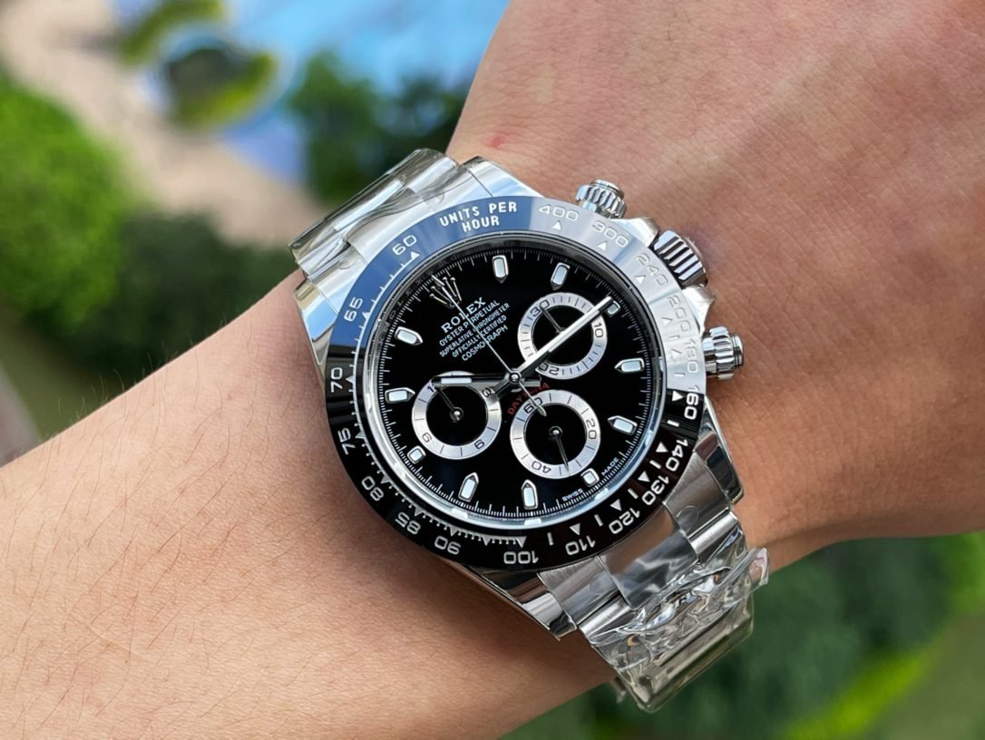 Réplica Rolex Daytona m116500ln-0002 Mejor Edición BT Factory Black Daytona Panda