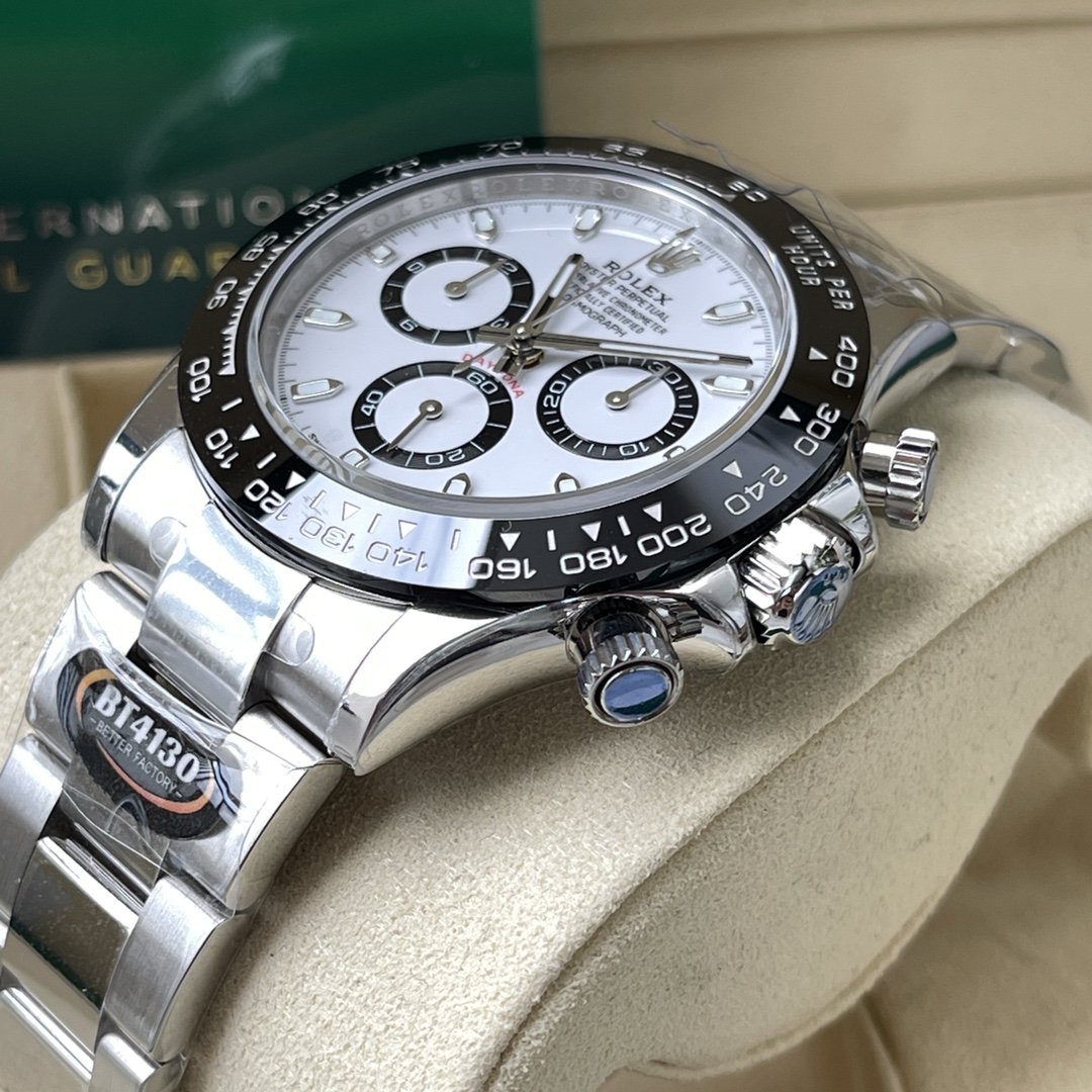 Replica Rolex Daytona m116500ln-0001 Migliore edizione BT Factory White Daytona Panda