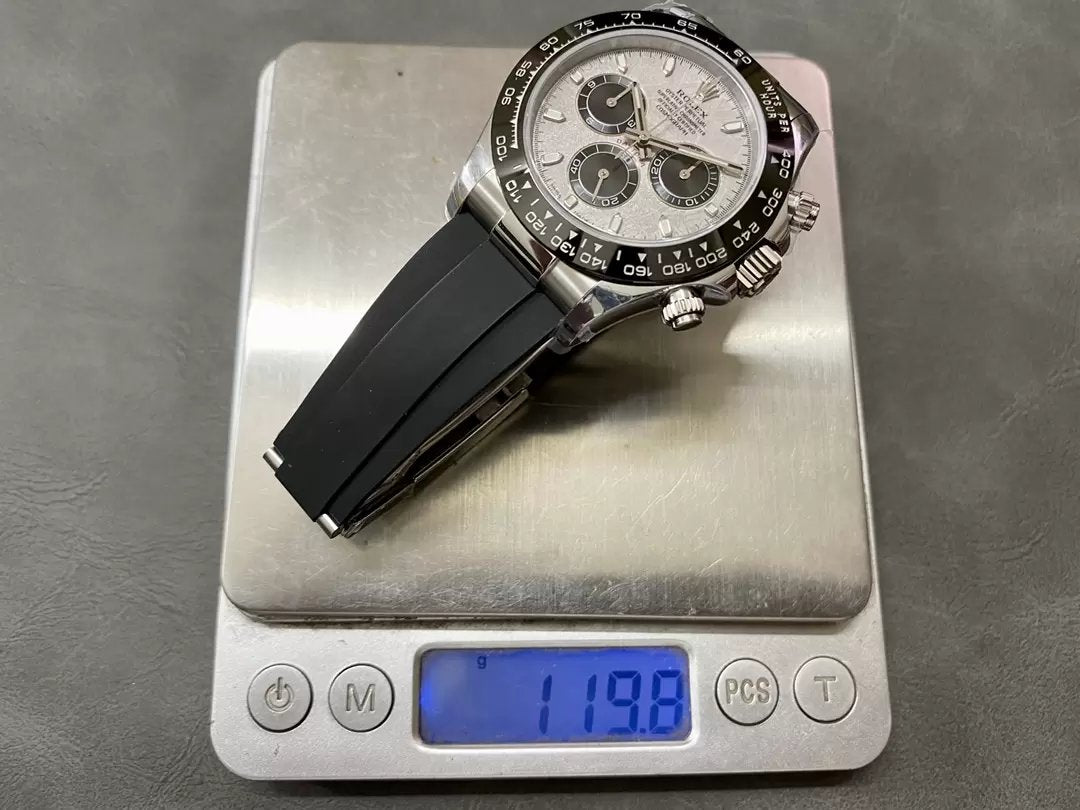 Rolex Cosmograph Daytona m126519 esfera de meteorito 1:1 Mejor Edición QF Factory 4131 Movimiento