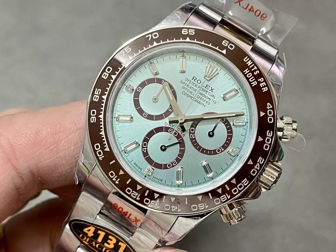 Rolex Cosmograph Daytona m126506-0002 Azul Hielo 1:1 Mejor Edición QF Factory 4131 Movimiento