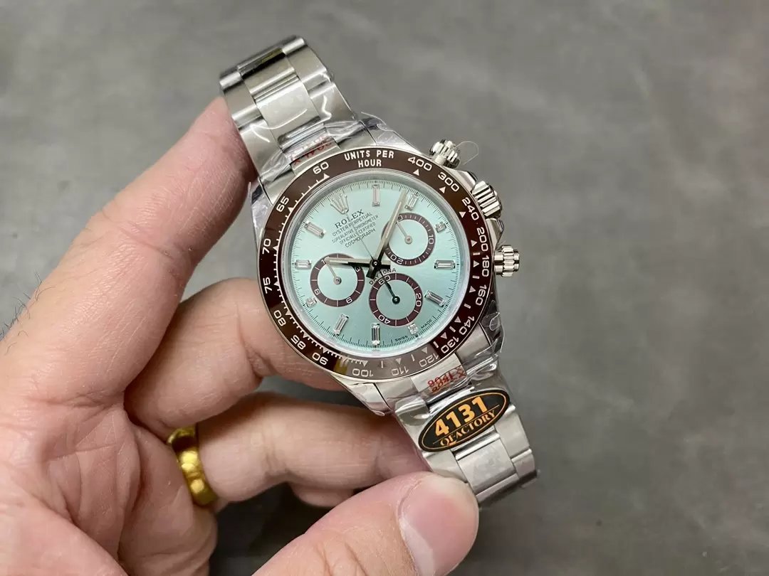 Rolex Cosmograph Daytona m126506-0002 Azul Hielo 1:1 Mejor Edición QF Factory 4131 Movimiento