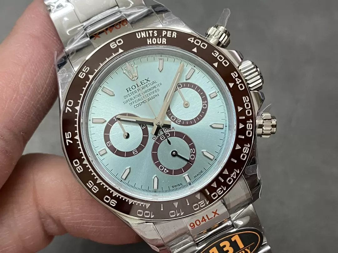 Rolex Cosmograph Daytona m126506-0001 Ice Blue 1:1 Best Edition QF Factory 4131 Movement