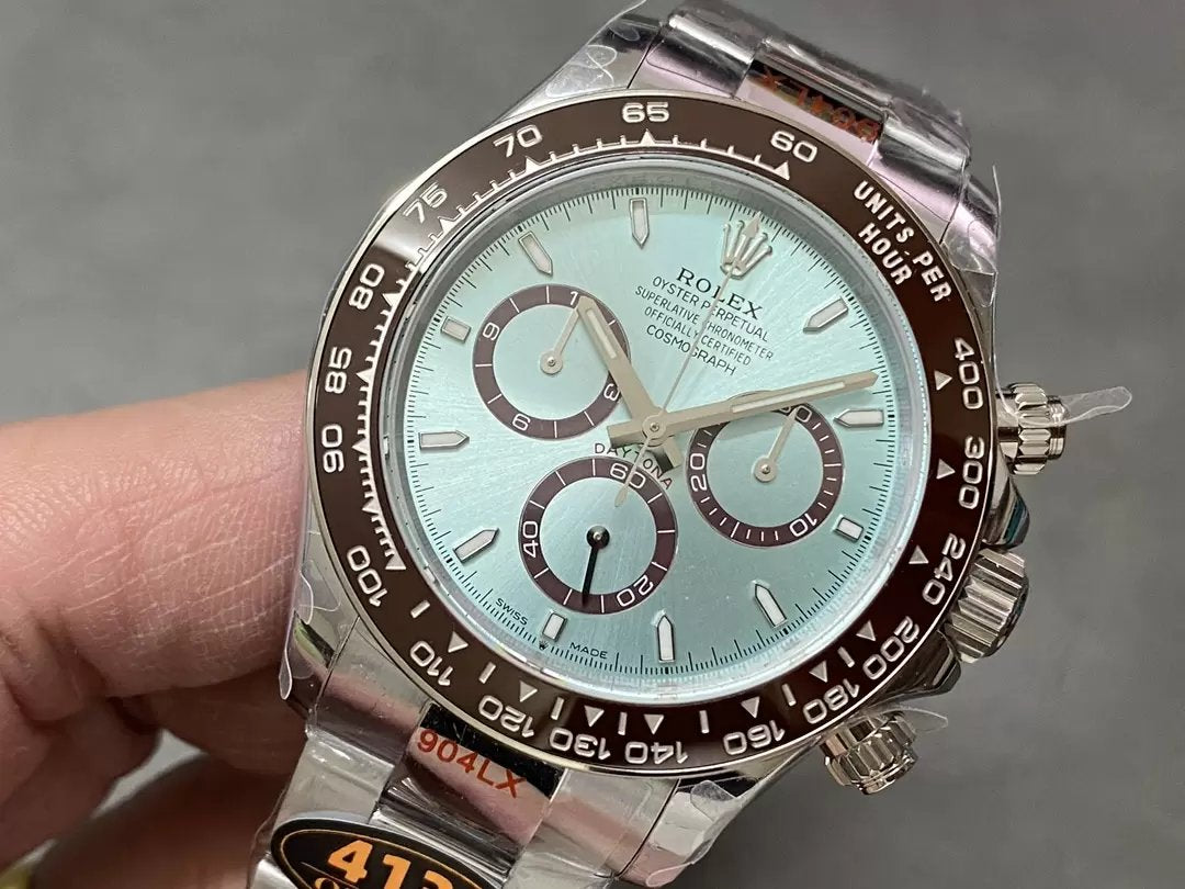 Rolex Cosmograph Daytona m126506-0001 Azul Hielo 1:1 Mejor Edición QF Factory 4131 Movimiento