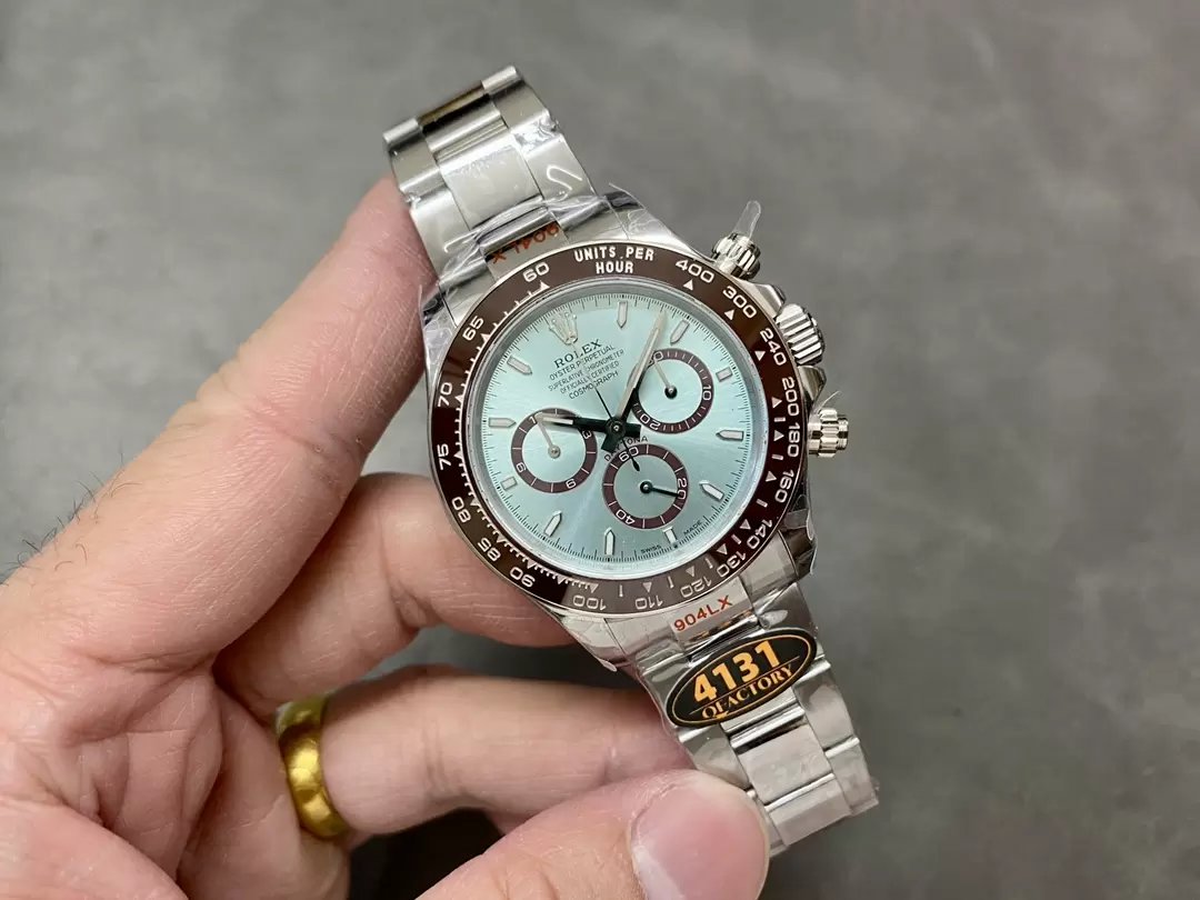 Rolex Cosmograph Daytona m126506-0001 Azul Hielo 1:1 Mejor Edición QF Factory 4131 Movimiento