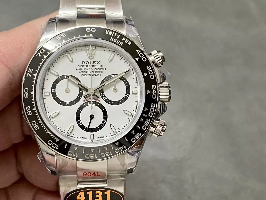 Rolex Cosmograph Daytona m126500ln-0001 1:1 Mejor Edición QF Factory 4131 Movimiento