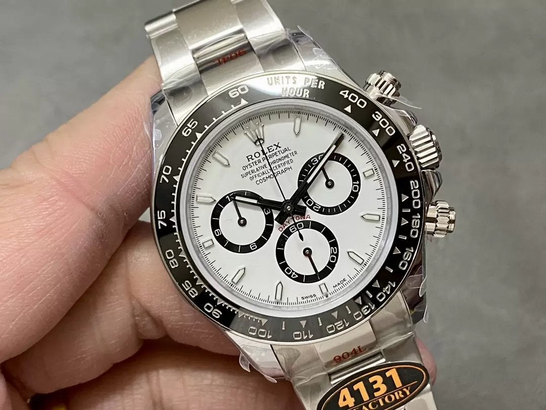 Rolex Cosmograph Daytona m126500ln-0001 1:1 Mejor Edición QF Factory 4131 Movimiento