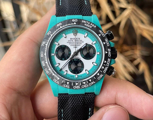 Rolex Cosmograph Daytona Series with Carbon Fiber Case【4130 Movement DIW Modified Version】