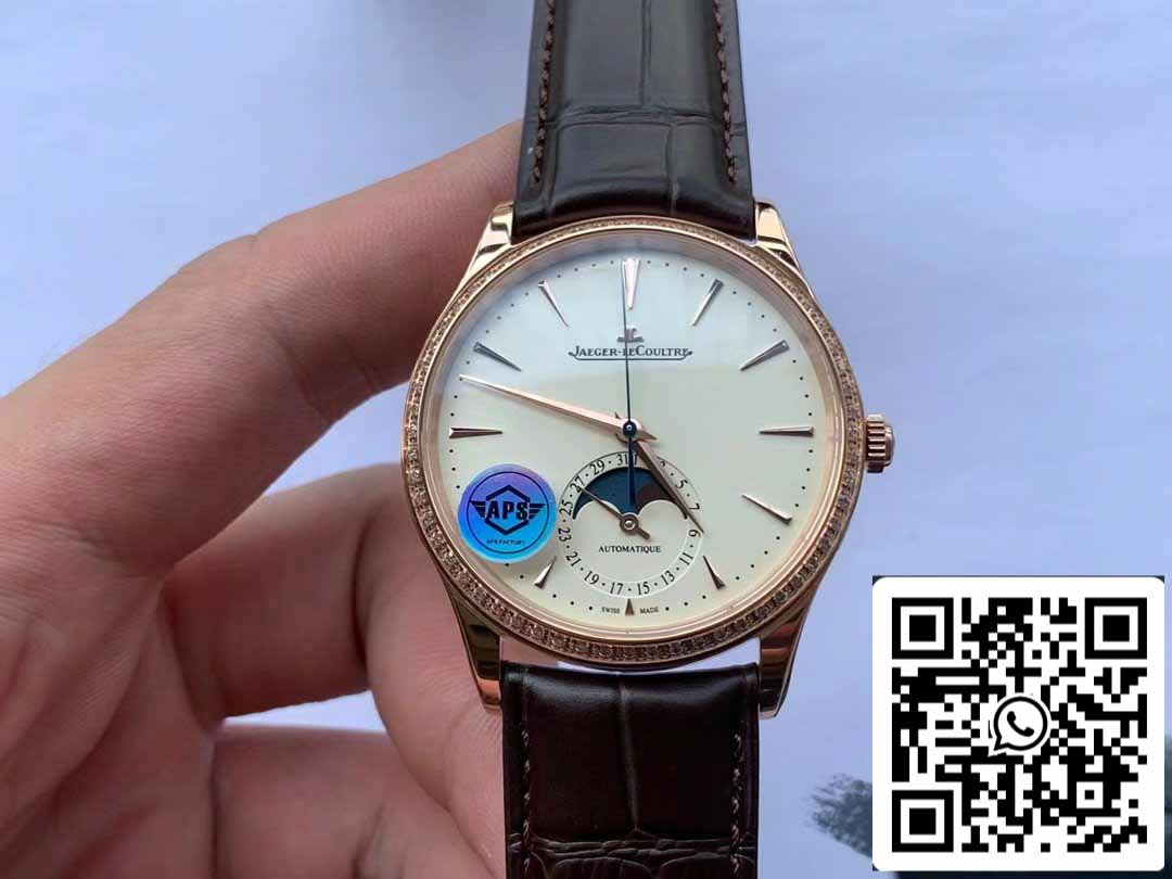 Jaeger LeCoultre Master Ultra Thin Moon 39 Q1362501 1:1 Migliore edizione APS Factory