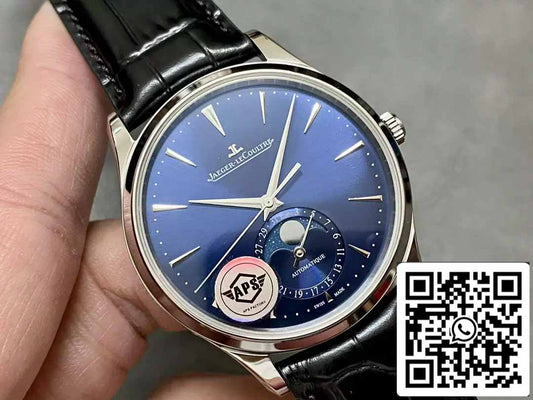 Jaeger-LeCoultre Master Ultra Thin MOON Q1368480 1:1 Best Edition APS Factory quadrante blu