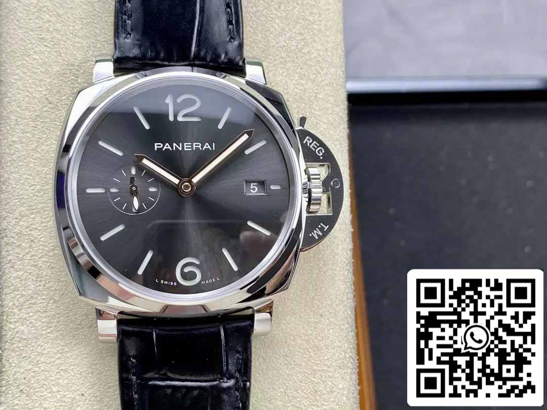 Panerai Luminor Due 42mm PAM01250 quadrante grigio 1:1 Migliore edizione VS Factory