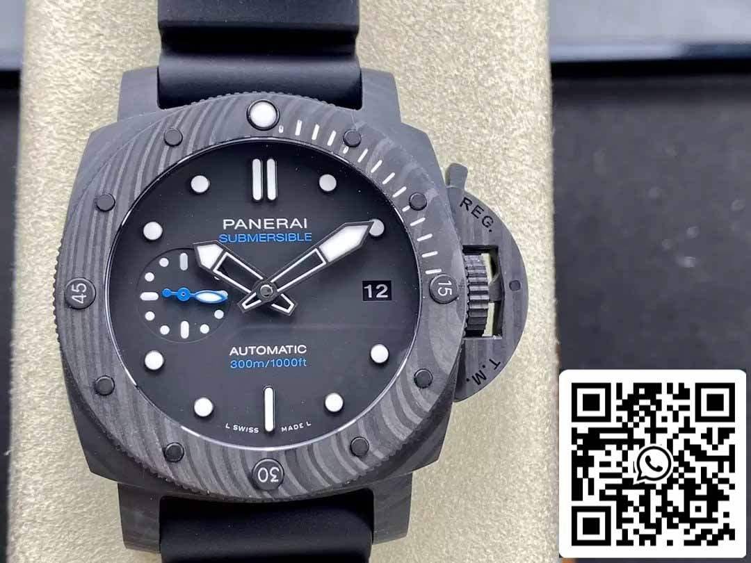 Panerai Luminor Sumergible Carbotech 42mm Pam02231 VS Factory 1:1 Mejor Edición