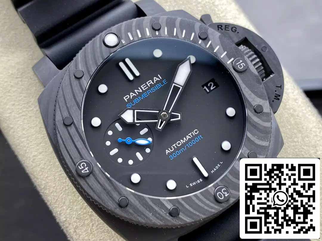 Panerai Luminor Submersible Carbotech 42mm Pam02231  VS Factory 1:1 Best Edition