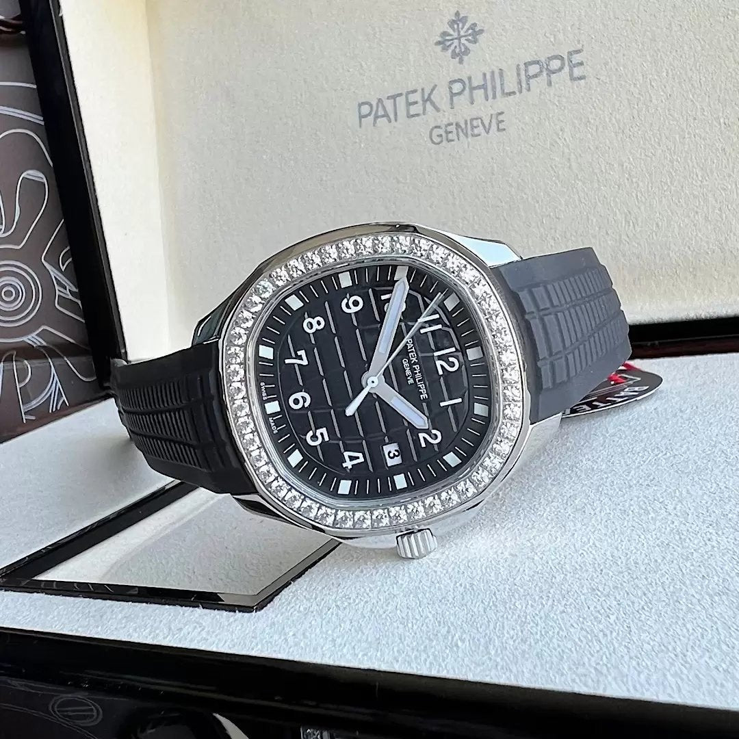 Patek Philippe Aquanaut 5267/200A-00 quadrante nero 1:1 Best Edition PPF Factory