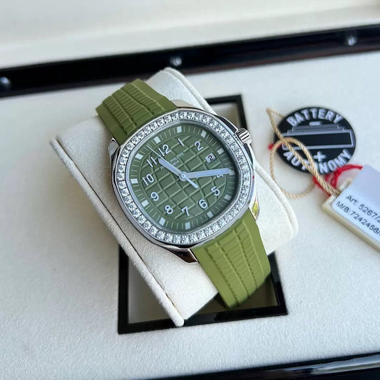 Patek Philippe Aquanaut 5267/200A-011 Esfera Verde 1:1 Mejor Edición PPF Factory