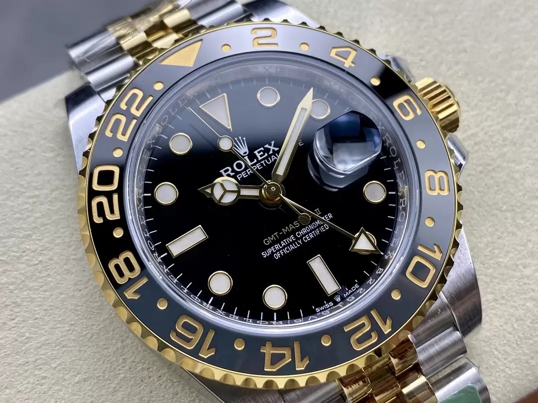 Rolex GMT Master II M126713grnr-0001 ARF Factory 1:1 Mejor Edición 3285 Movimiento Jubilee Correa