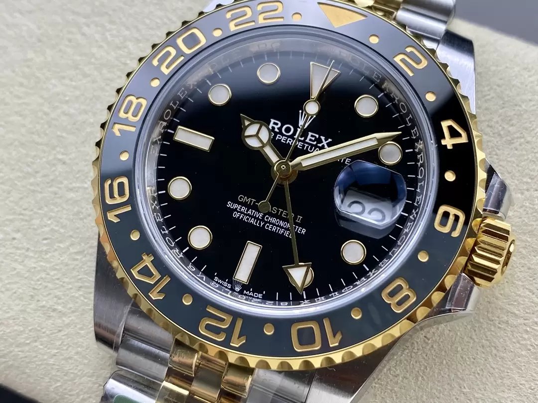 Rolex GMT Master II M126713grnr-0001 ARF Factory 1:1 Mejor Edición 3285 Movimiento Jubilee Correa