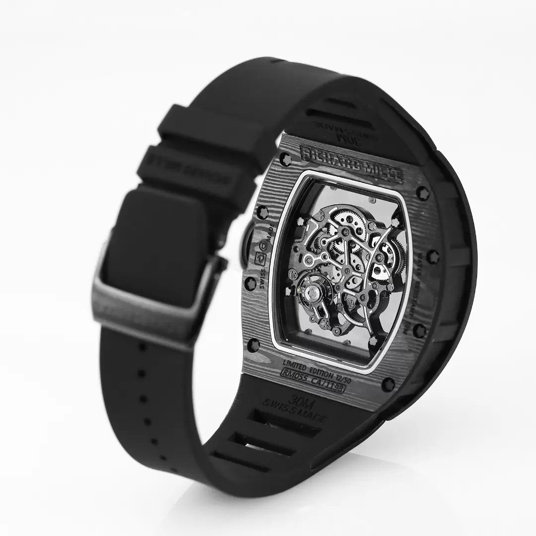 RICHARD MILLE RM055 Riprogettato originale 1:1 Best Edition BBR Factory 2024 Lunetta bianca 