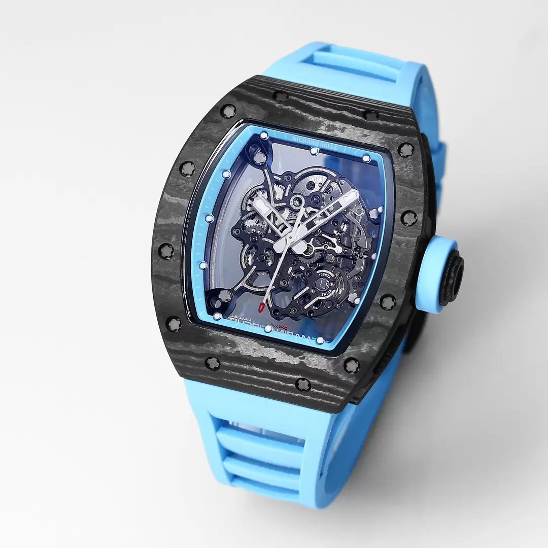 RICHARD MILLE RM055 Ridisegnato originale 1:1 Best Edition BBR Factory 2024 Blu 