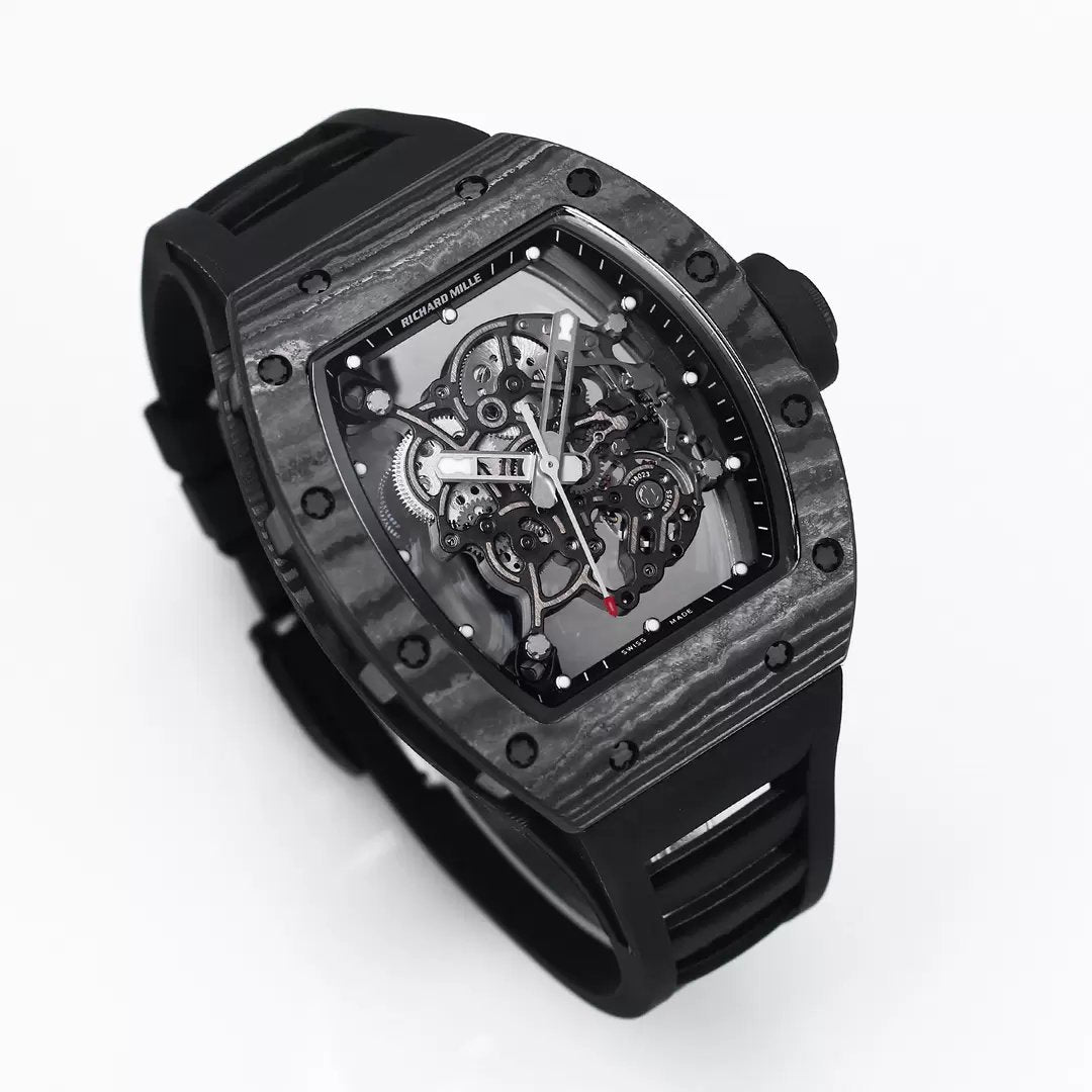 RICHARD MILLE RM055 Riprogettato originale 1:1 Best Edition BBR Factory 2024 Nero 