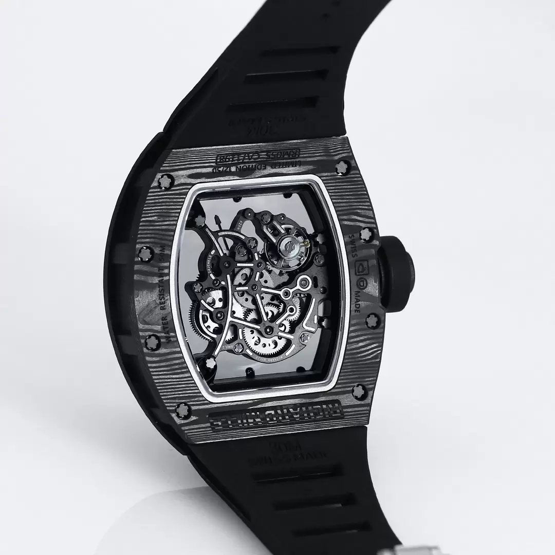 RICHARD MILLE RM055 Riprogettato originale 1:1 Best Edition BBR Factory 2024 Nero 