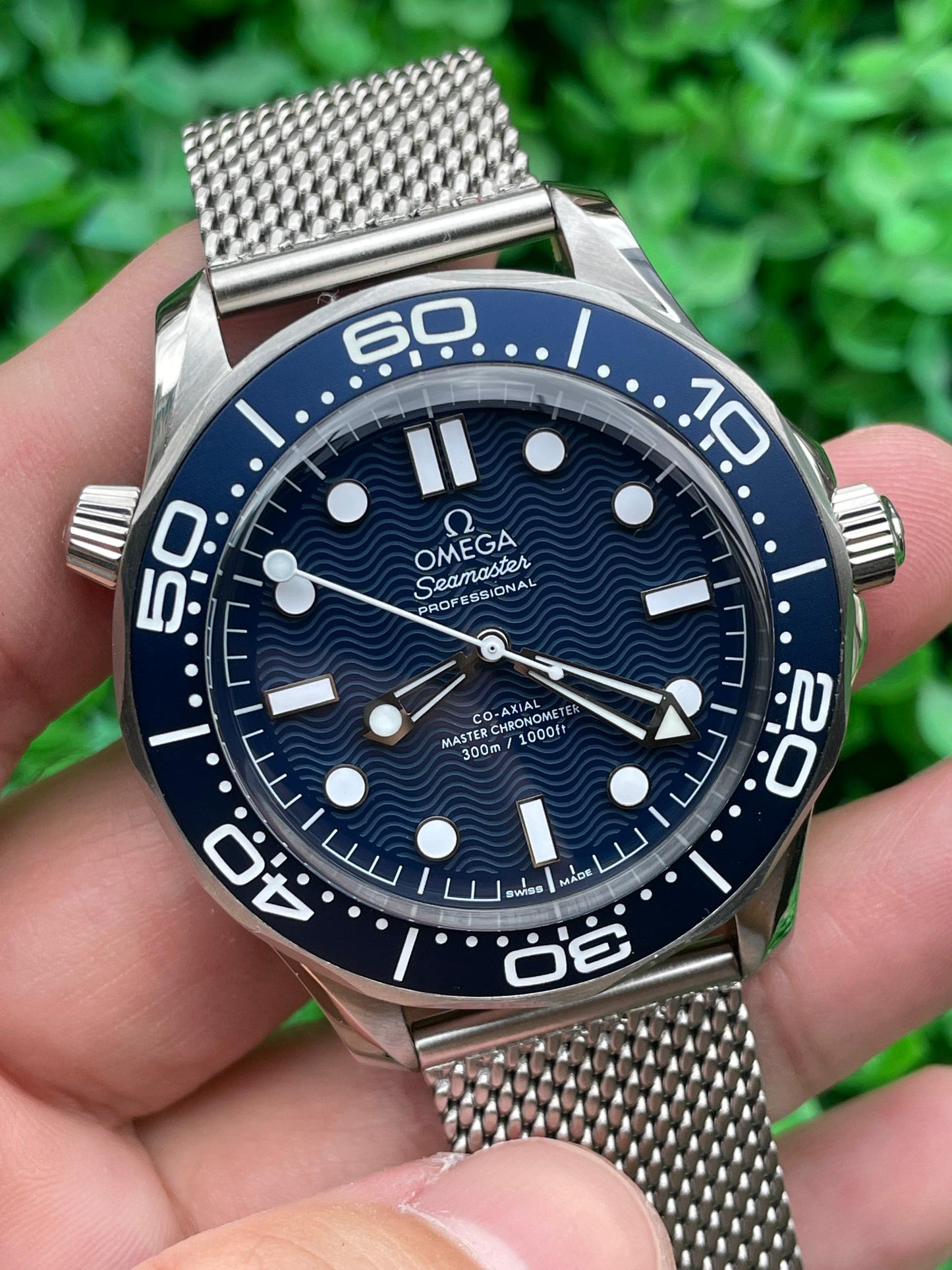 Omega Seamaster Diver 300M 210.30.42.20.03.002 1:1 Migliore edizione VS Cinturino in acciaio di fabbrica