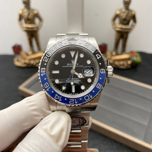 Rolex GMT Master II M126710blnr-0003 1:1 Migliore nuova edizione 2024 Lunetta in ceramica pulita di fabbrica