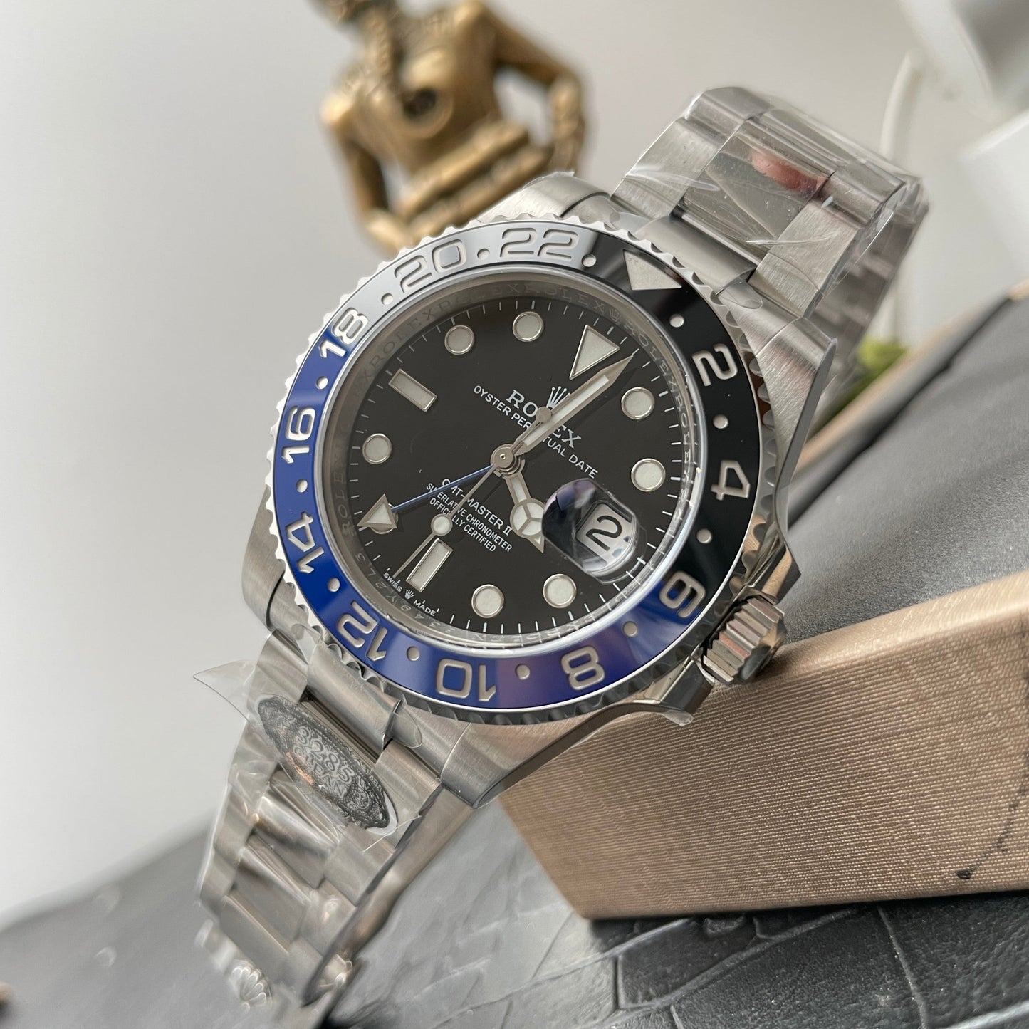 Rolex GMT Master II M126710blnr-0003 1:1 La mejor edición más nueva de 2024 Bisel de cerámica de fábrica limpio