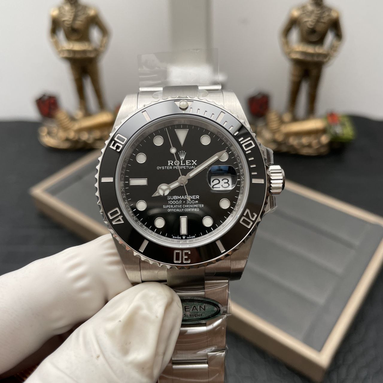 Rolex Submariner M126610LN-0001 41MM 1:1 Edición más reciente de 2024 Bisel negro de fábrica limpio