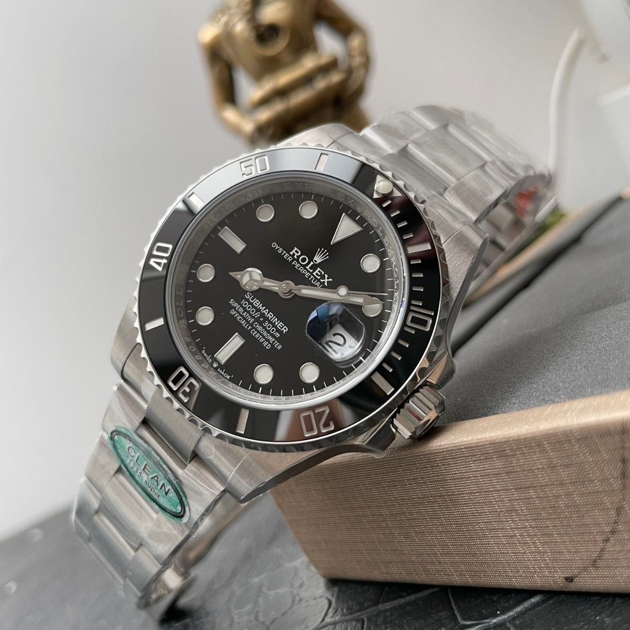 Rolex Submariner M126610LN-0001 41MM 1:1 Edición más reciente de 2024 Bisel negro de fábrica limpio