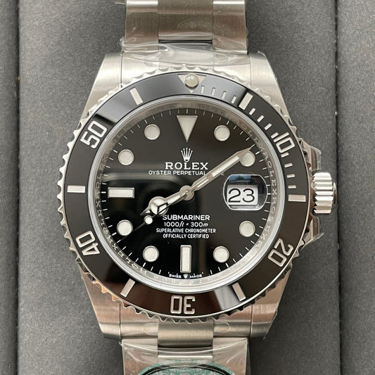 Rolex Submariner M126610LN-0001 41MM 1:1 Nuovissima edizione 2024 Lunetta nera di fabbrica pulita