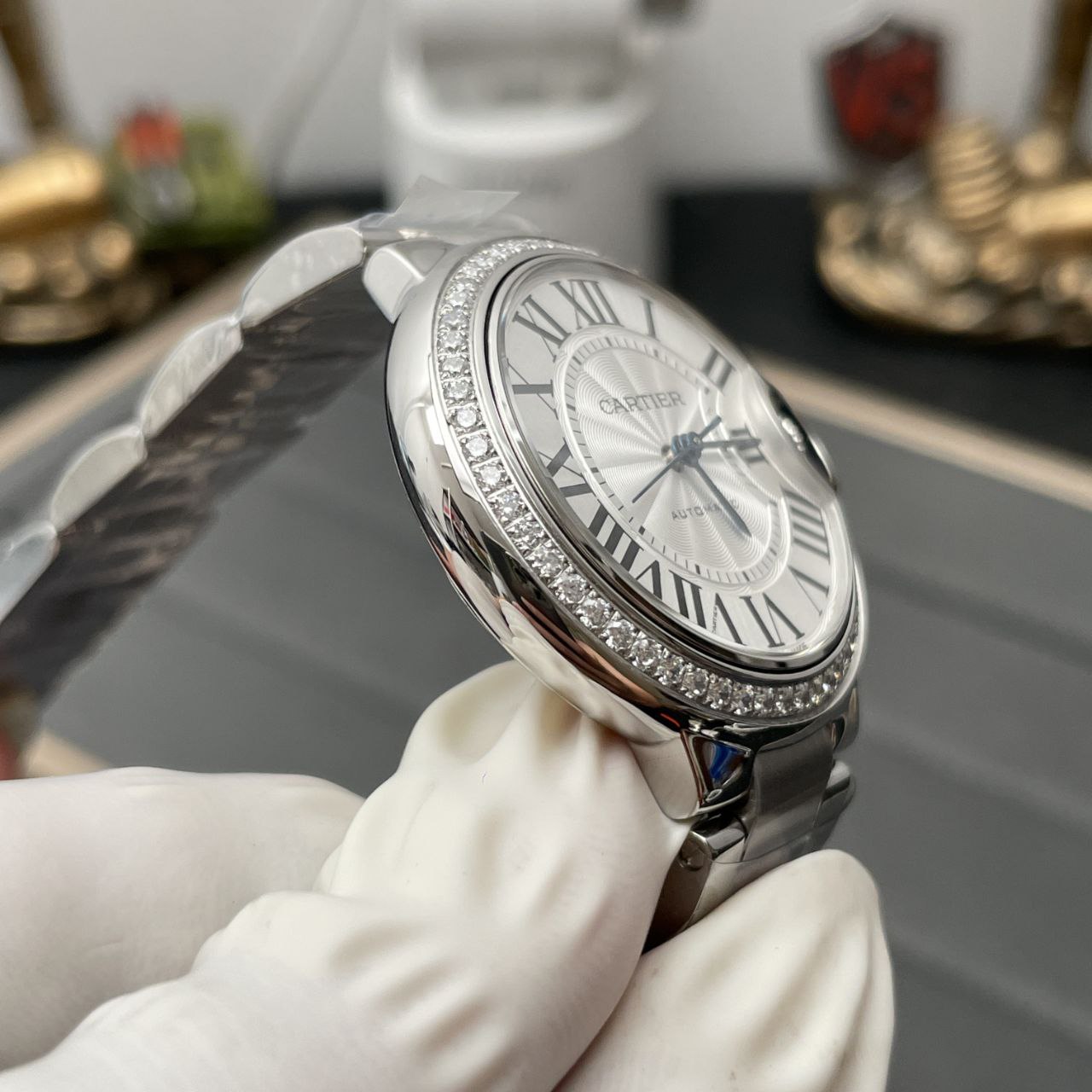 Ballon Bleu De Cartier W4BB0016 33MM 1:1 Migliore edizione AF Factory quadrante bianco