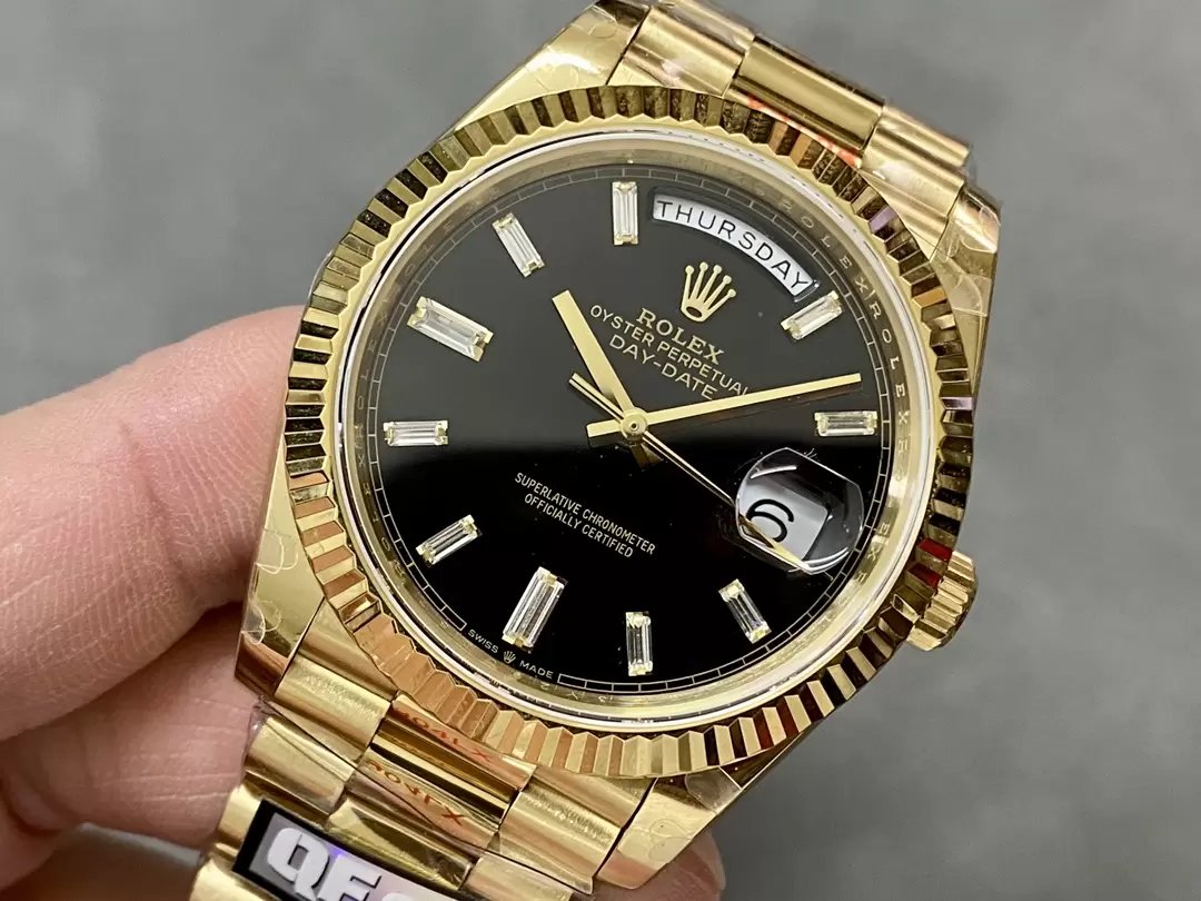 Rolex Day Date 40 m228238-0004 Quadrante Nero 1:1 Best Edition Contrappeso Versione 183 Grammi