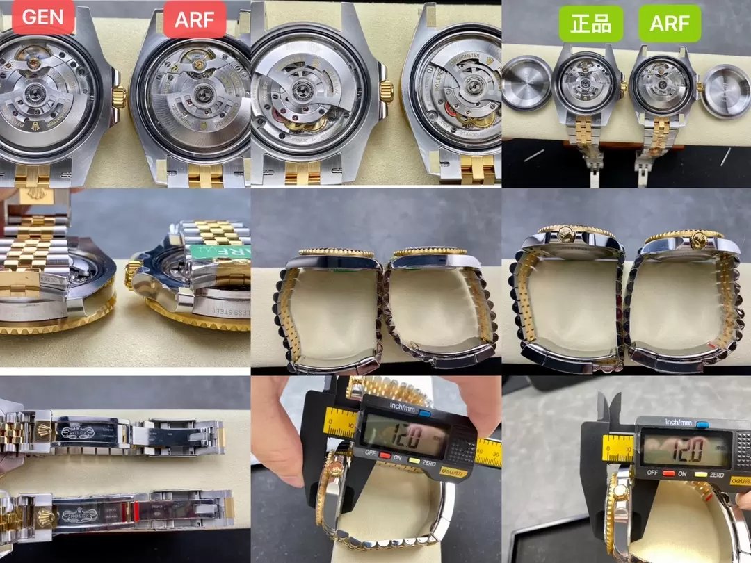 Réplica Rolex GMT Master II M126713grnr-0001 ARF Factory 1:1 Mejor edición Versión contrapeso