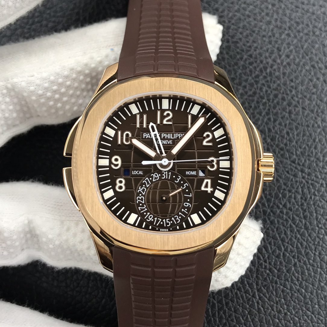 Patek Philippe Aquanaut 5164R-001 1:1 Best Edition ZF Factory quadrante marrone