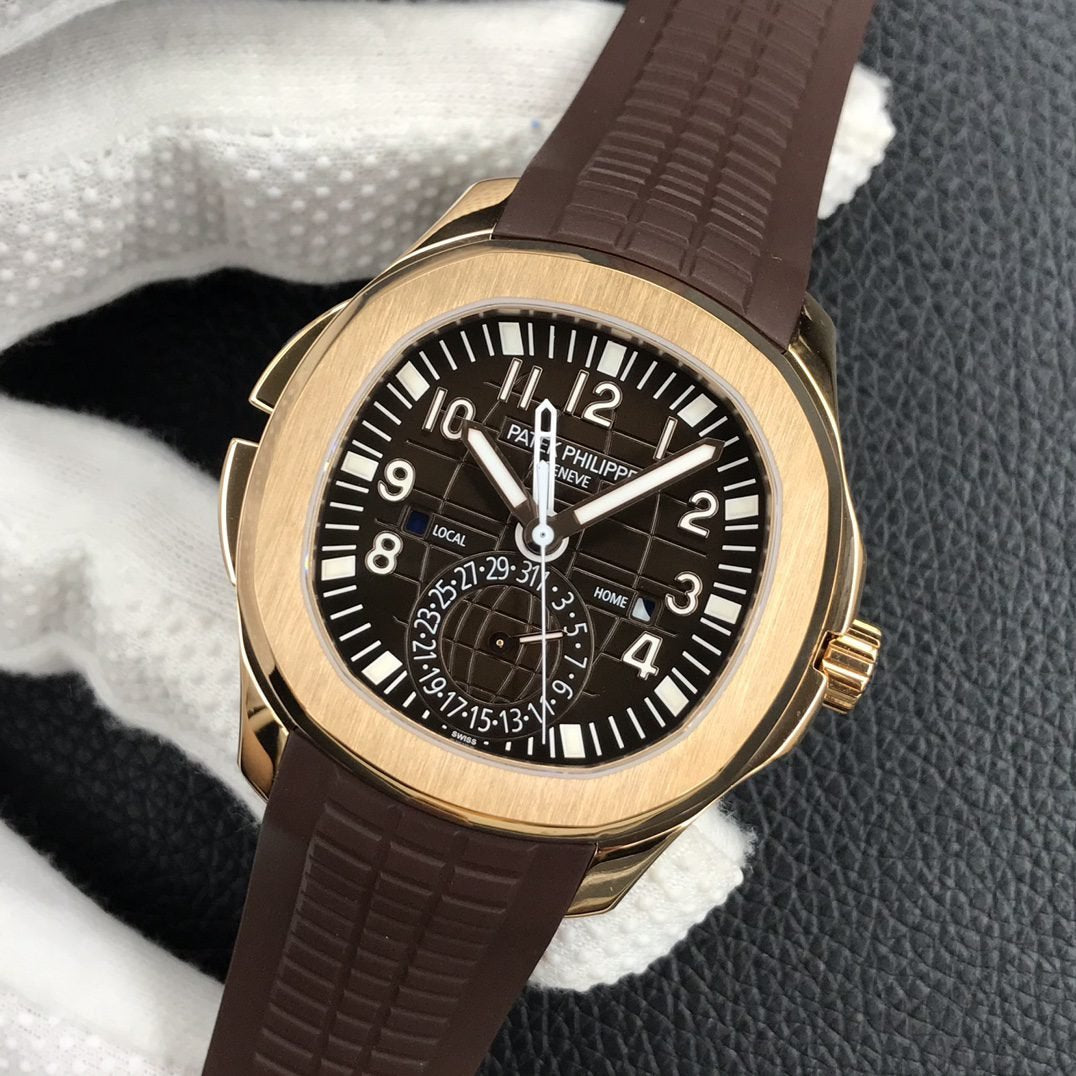 Patek Philippe Aquanaut 5164R-001 1:1 Best Edition ZF Factory quadrante marrone